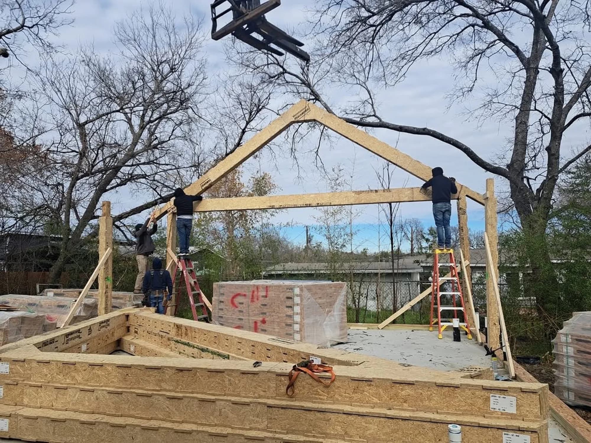 ADU slab and framing (2)
