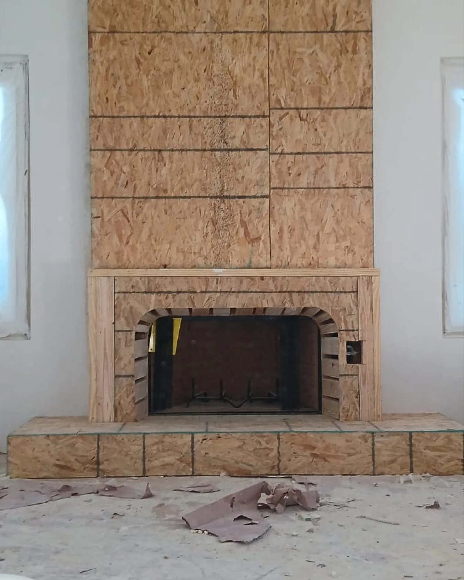 Indoor fireplace framing (1)