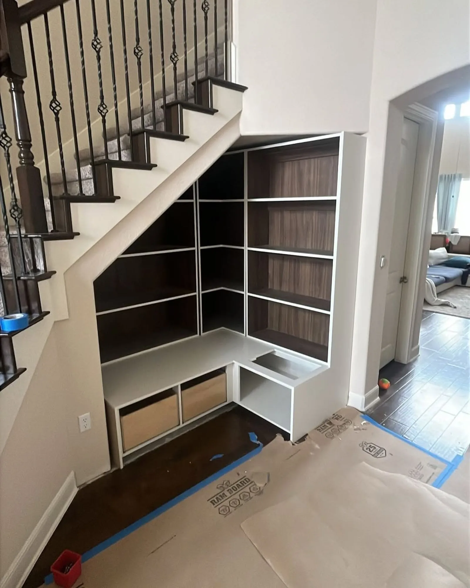Under-stair millwork (1)